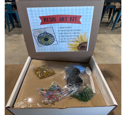Suncatcher Kit, Crushed Glass Art, DIY Kit