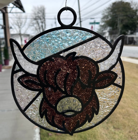 Highland Cow Suncatcher