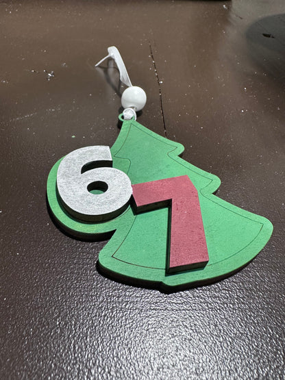Six Seven! Holiday Ornament