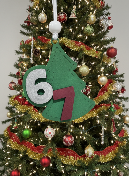 Six Seven! Holiday Ornament
