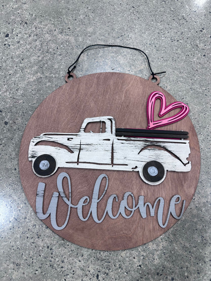 Door Hanger - Interchangeable Truck