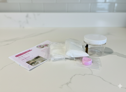 DIY Coconut Dream Sugar Scrub Kit | Make Your Own Spa Day | Natural All-In-One Craft Kit