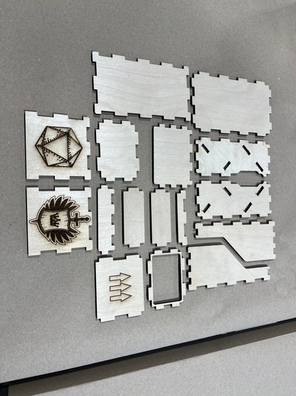 DIY Dice Tower and Tray