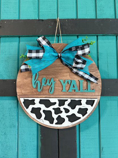 Interchangeable Round Door Hanger Kit