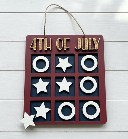 4th of July decoration that you can paint yourself at Teal Barn Company in Bremen, GA
