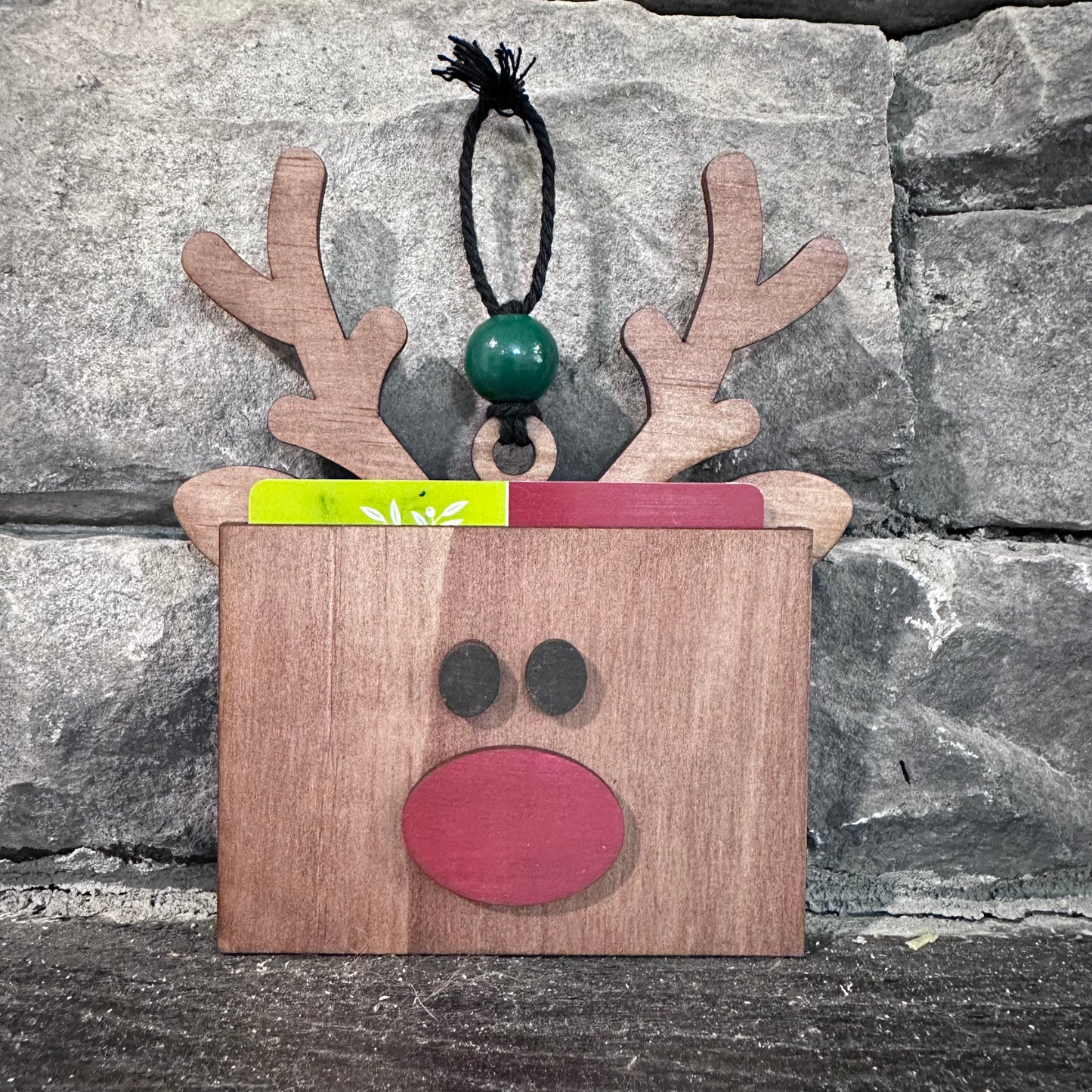 Reindeer Ornament - Gift Card Holder