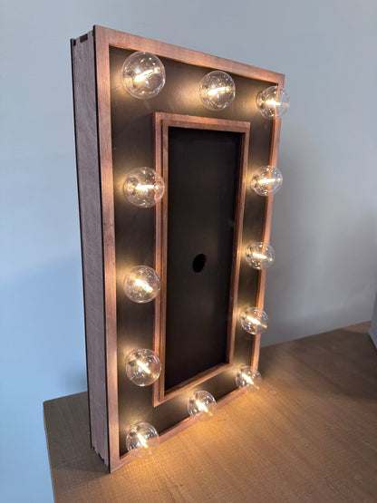 Interchangeable Sign -  With or Without Marquee Style Lights