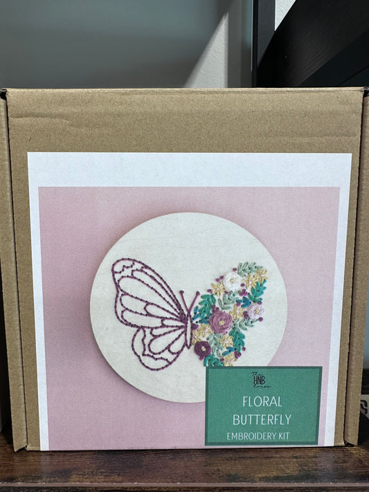 Butterfly Embroidery Kit