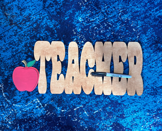End of Year Gift - Student Signature Board for The Teacher