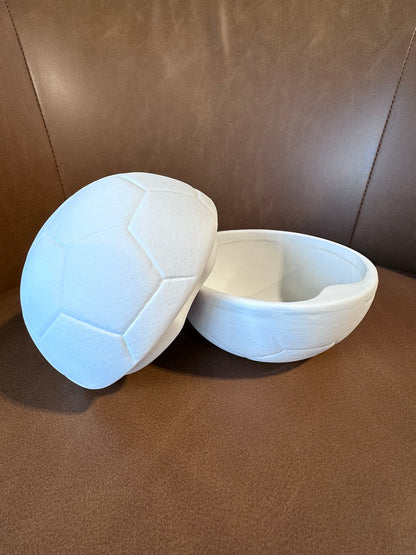 Ceramic Soccer Ball Bowl