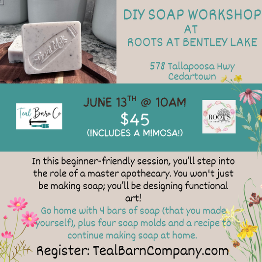 Sip & Create - DIY Soap Workshop at Roots at Bentley Lake