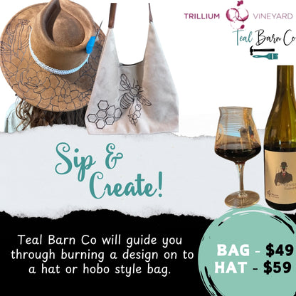 9.7 - Sip & Create at Trillium Vineyard