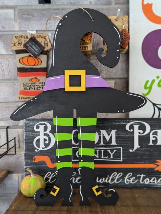 Paint in the Studio - Witch Door Hanger