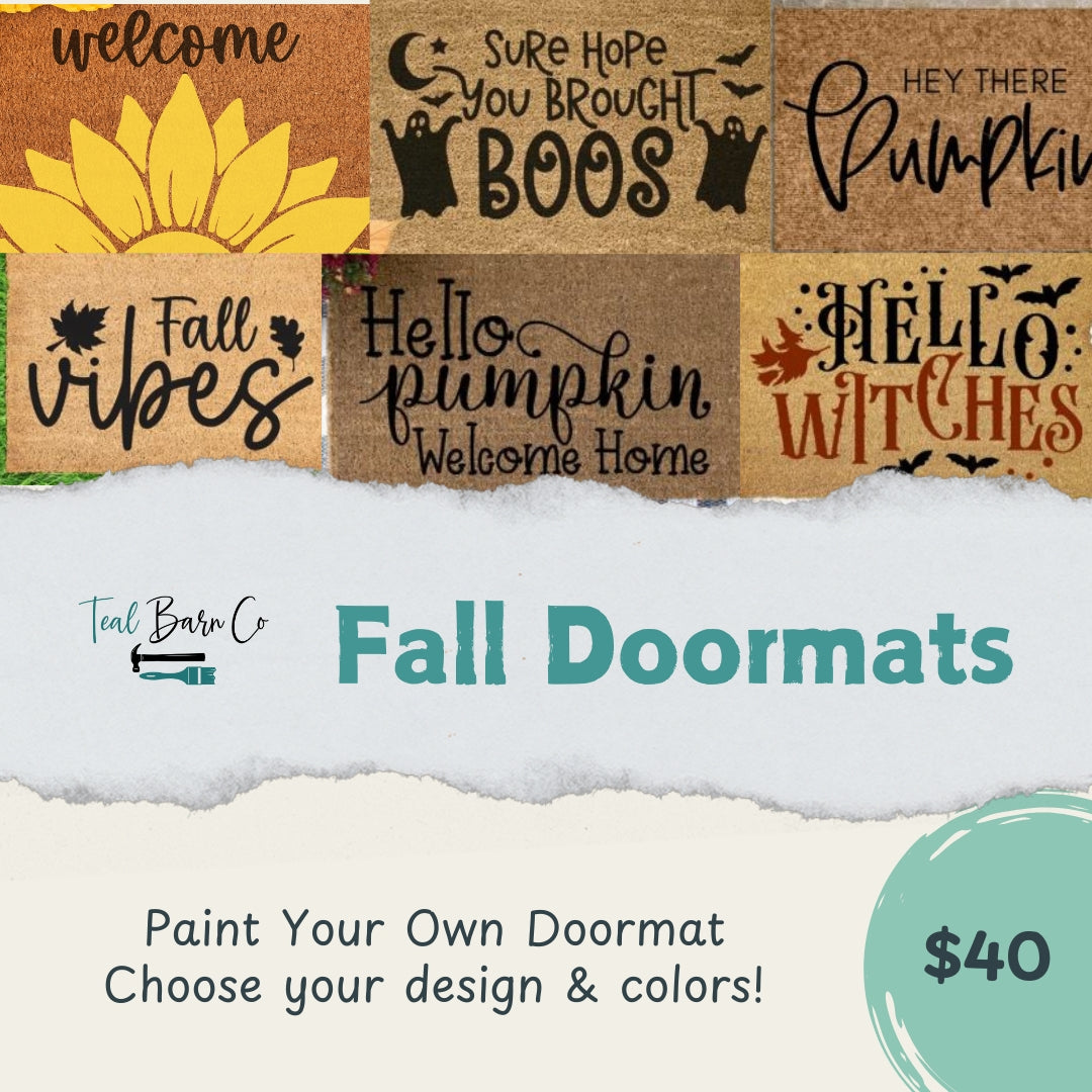 7.29 - 6:30pm - Fall Doormats