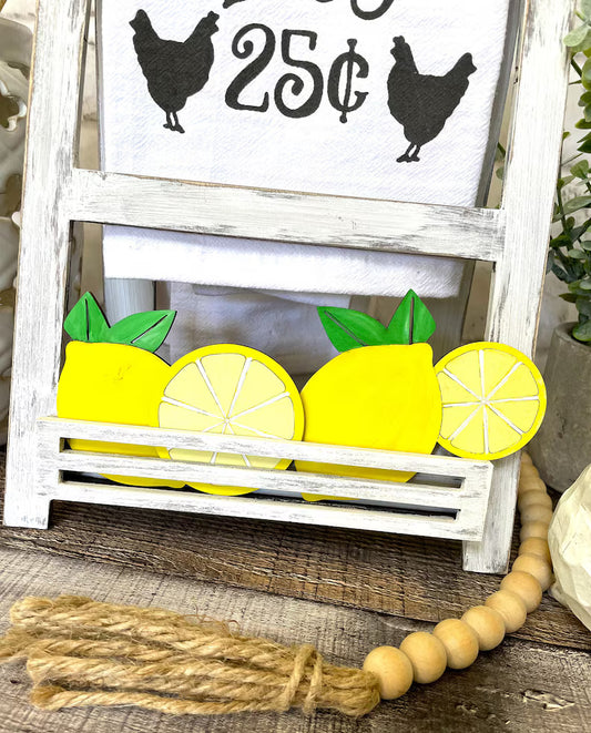 Tea Towel Display Insert - Lemons