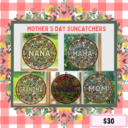Mother's Day Suncatchers