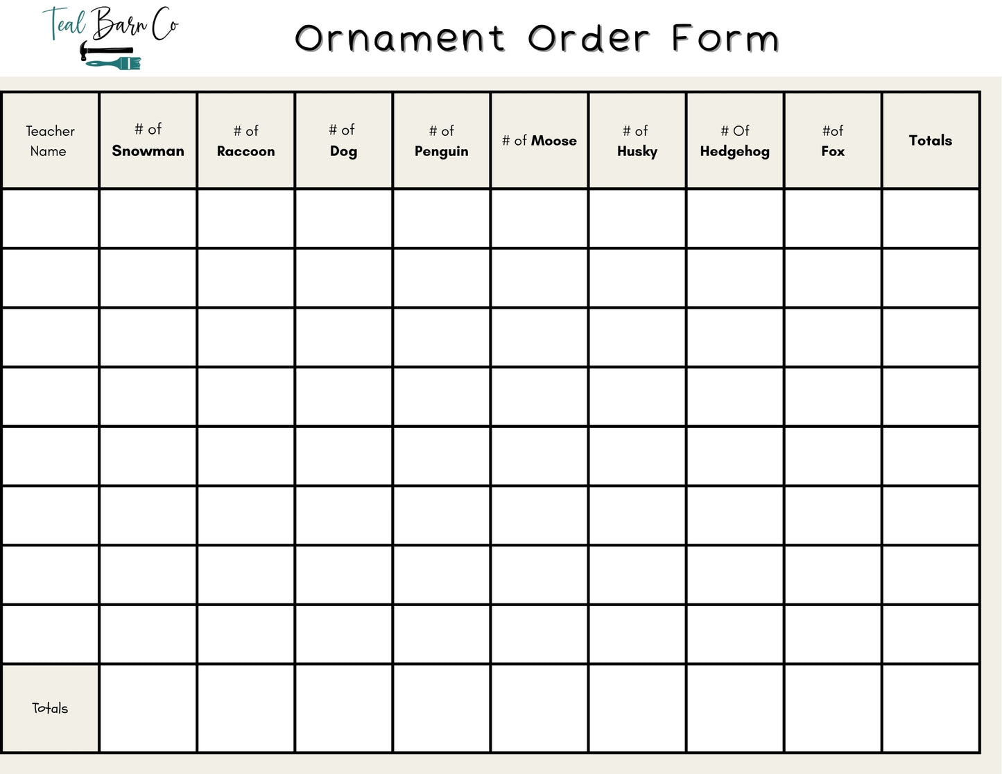 Field Trip Kit - Winter Ornaments