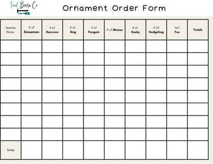 Field Trip Kit - Winter Ornaments