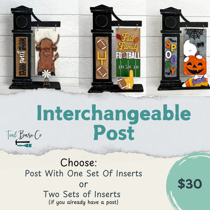 7.31 - Interchangeable Post Workshop