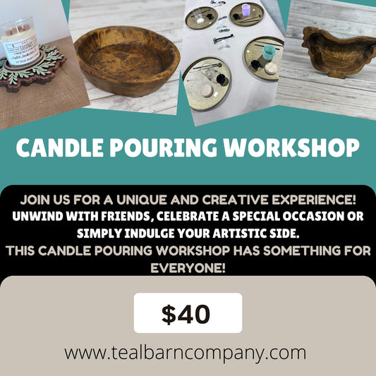 Candle Pouring - May 9th at 6pm