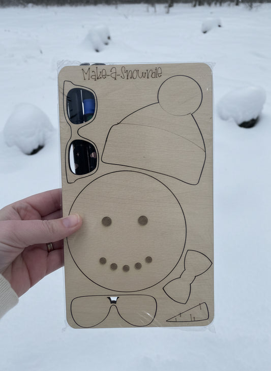 Paintable craft for kids that includes a set of paint markers!