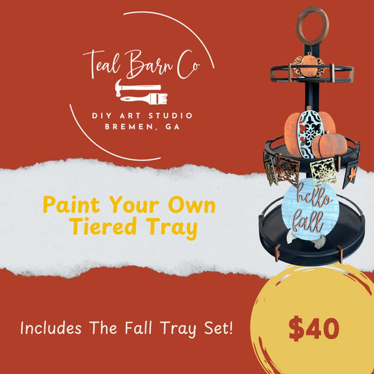 10.9 at 7pm - Tiered Tray Workshop