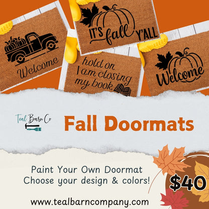Fall Door Mats