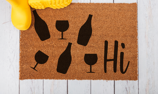 Doormat - Wine Welcome Mat