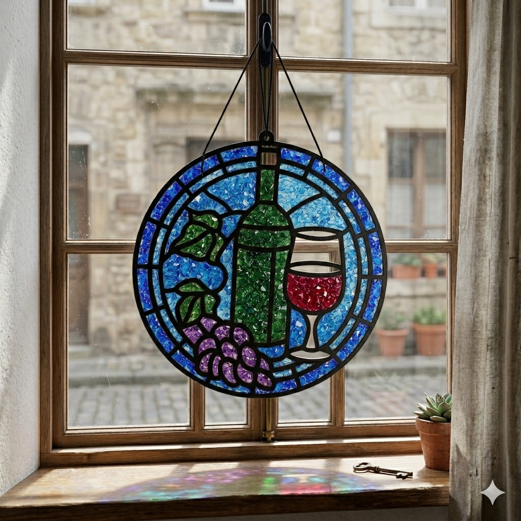 Glass Art at Paris Mountain Vineyards